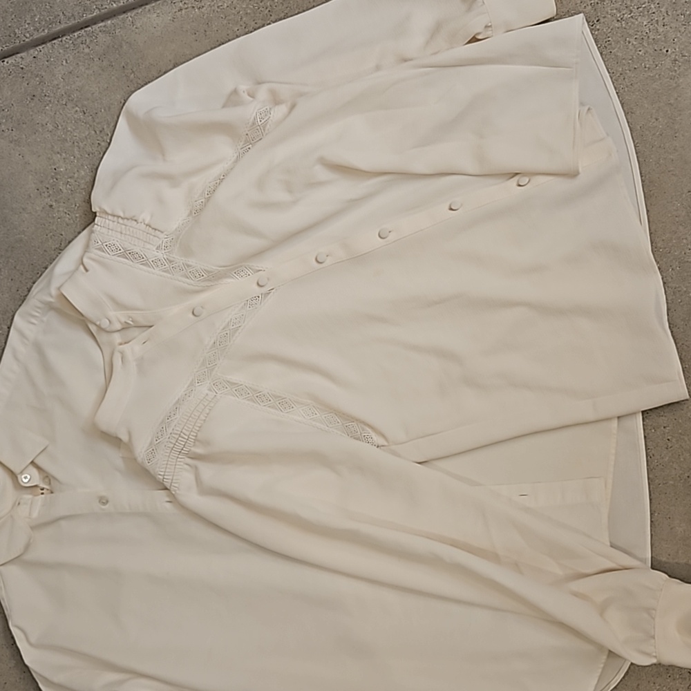 Sezane blouse fride white shirt euro 34 - Picture 7 of 8